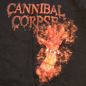 Cannibal Corpse T-shirt, tag has been removed